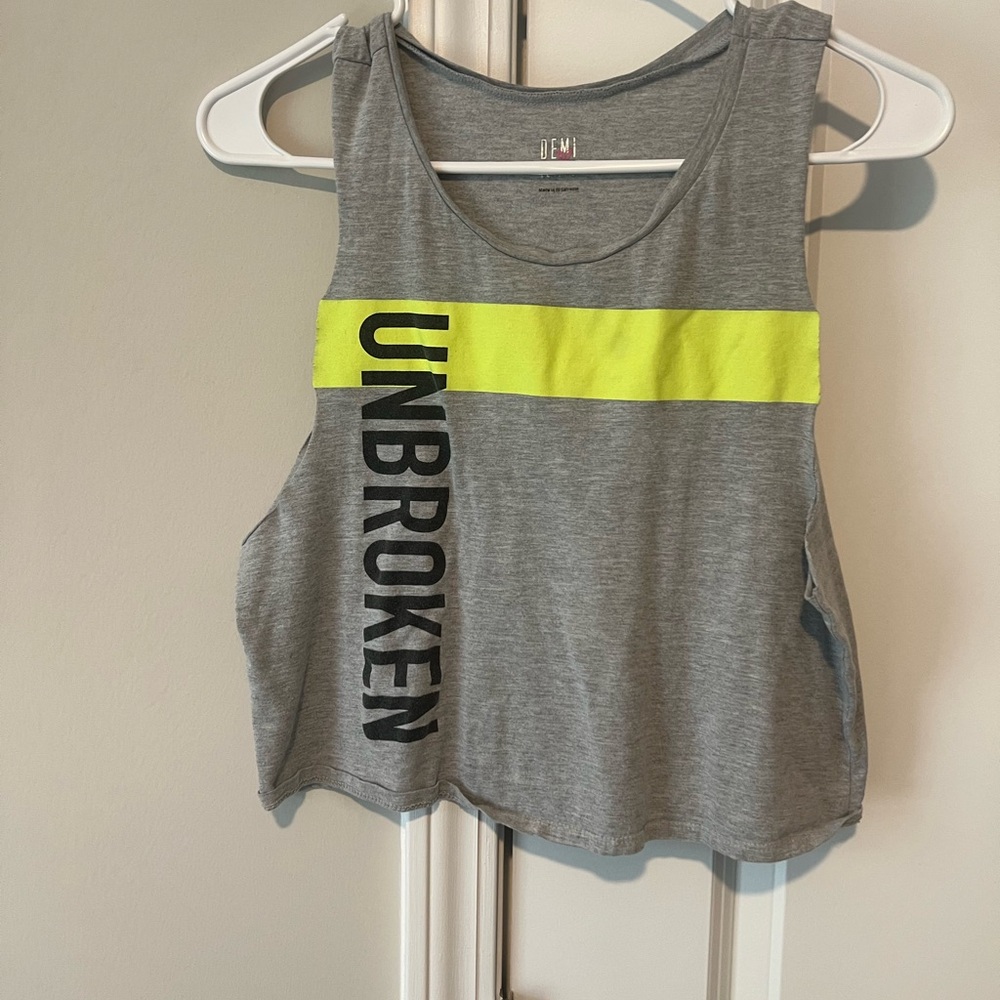 Fabletics Demi Lovato Unbroken tank
